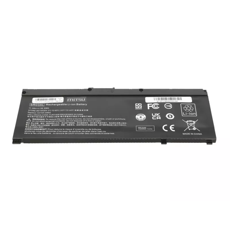 Batteria ricaricabile HP GAMING 15 17 OMEN 15-DC SR03XL
