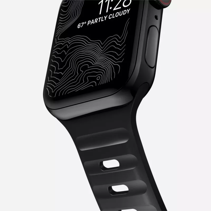 NOMAD Sport Band - cinturino per Apple Watch 46mm/49mm con FKM (nero)