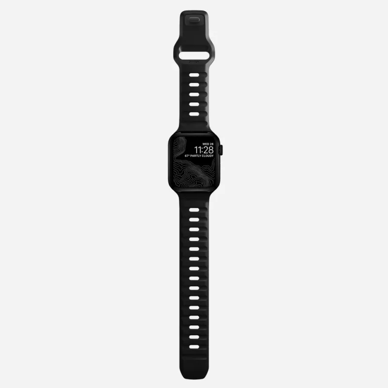 NOMAD Sport Band - cinturino per Apple Watch 46mm/49mm con FKM (nero)
