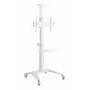 Supporto TV a pavimento 37-70/WEISS TVS-70T-02-W Gembird