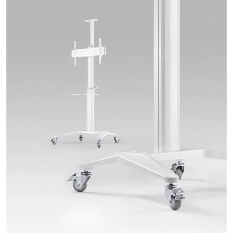 Supporto TV a pavimento 37-70/WEISS TVS-70T-02-W Gembird