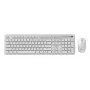 Tastiera + mouse wireless ENG/BIANCO KBS-WPS-01-W Gembird