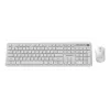 Tastiera + mouse wireless ENG/BIANCO KBS-WPS-01-W Gembird
