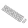 Tastiera + mouse wireless ENG/BIANCO KBS-WPS-01-W Gembird