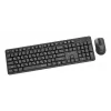Gembird KBS-WMS-01-CYRL set tastiera e mouse wireless, cirillico, nero