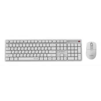 Tastiera + mouse wireless KBS-WMS-01-W-CYRL Gembird