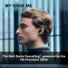 Sony WF1000XM6S.CE7 Headset wireless in-ear chiamate/musica Bluetooth argento