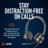 HP Poly Blackwire 8225 Headset stereo USB-C + adattatore USB-C/A