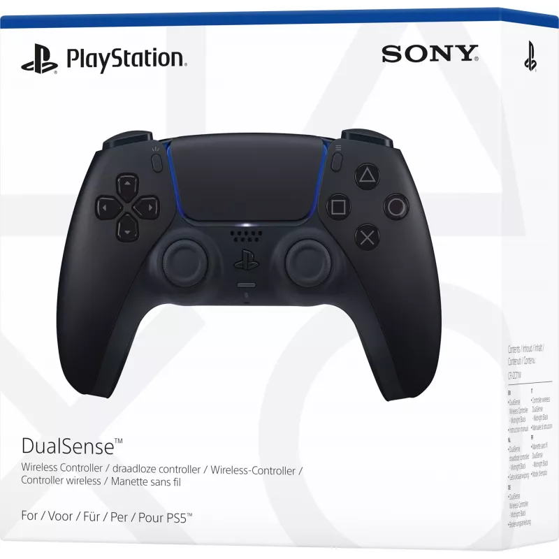 Sony DualSense™ Controller wireless - Midnight nero, gamepad, Android, MAC, PC, PlayStation 5, iOS, tasto Opzioni, tasto Share, analogico / digitale, vari, wireless