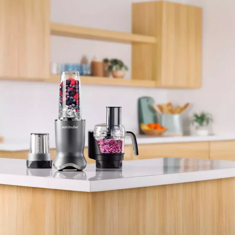 NutriBullet NB1224DG frullatore da tavolo 0,9 L 1200 W grigio scuro