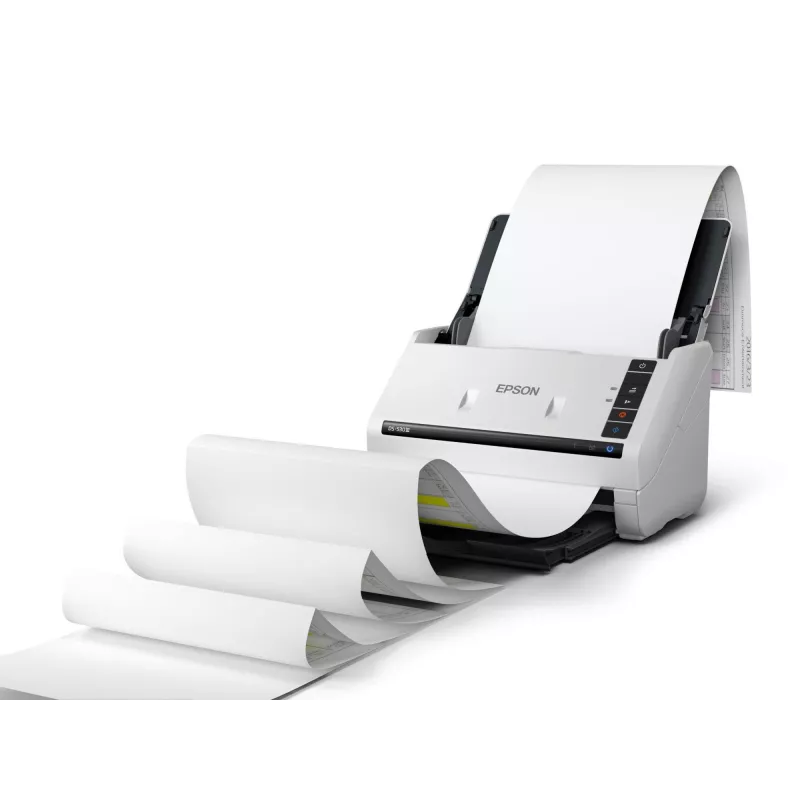 Epson WorkForce DS-530III scanner a trascinamento 600 x 600 DPI A4 bianco