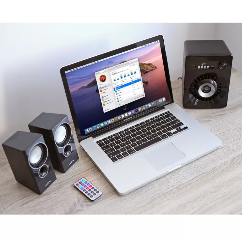 Audiocore AC910 set di diffusori 10 W PC / laptop nero Bluetooth