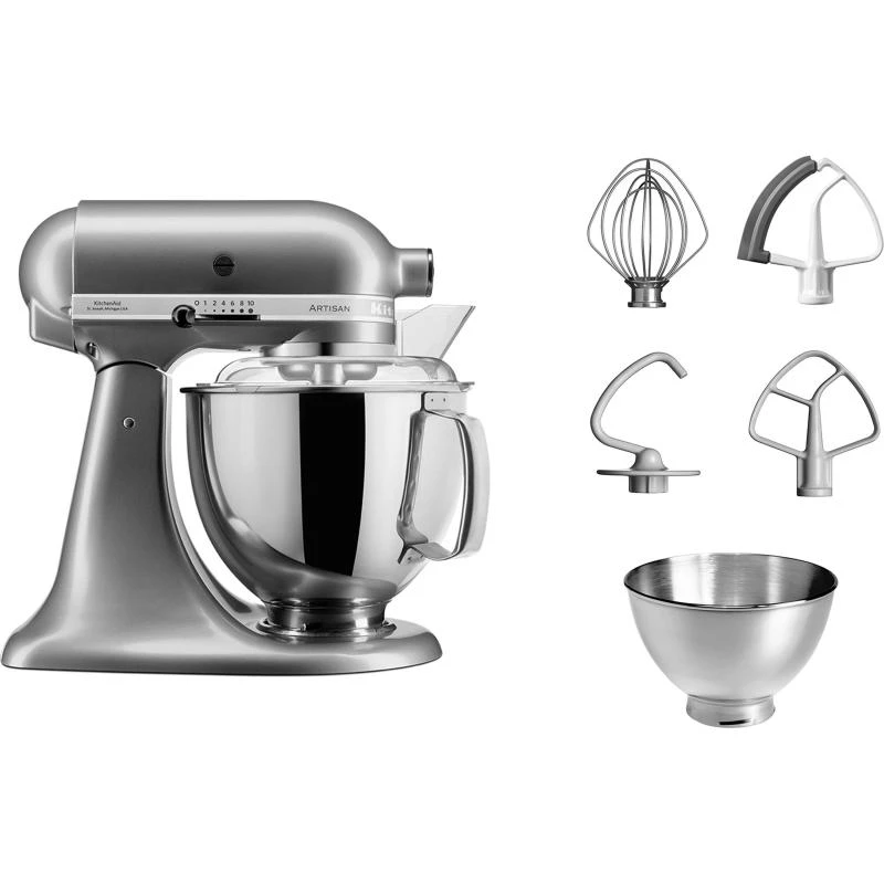 KitchenAid 5KSM175PSECU robot da cucina 300 W 4,8 L Graphite