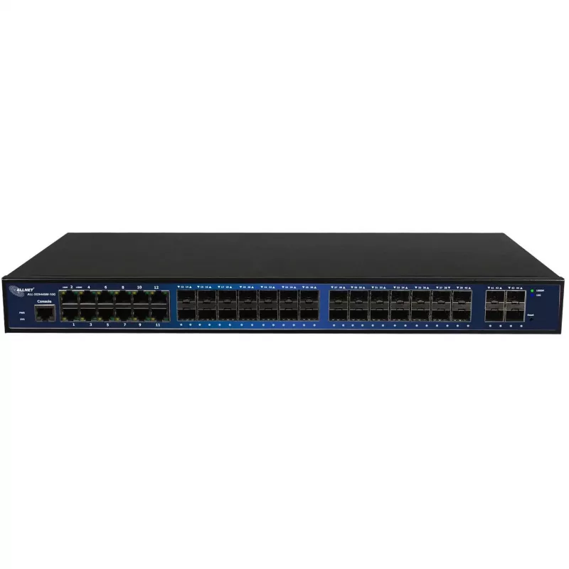 ALLNET switch managed 44 porte Gigabit 12x LAN 28x SFP 4x SFP+ - - 1 - - 1 - - 1 - switch - cavo in rame