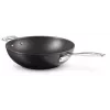 Le Creuset Wok antiaderente Toughened Non-Stick 30 cm nero/argento