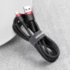 Baseus Cavo USB-C Cafule 2 A 3 m (nero+rosso)