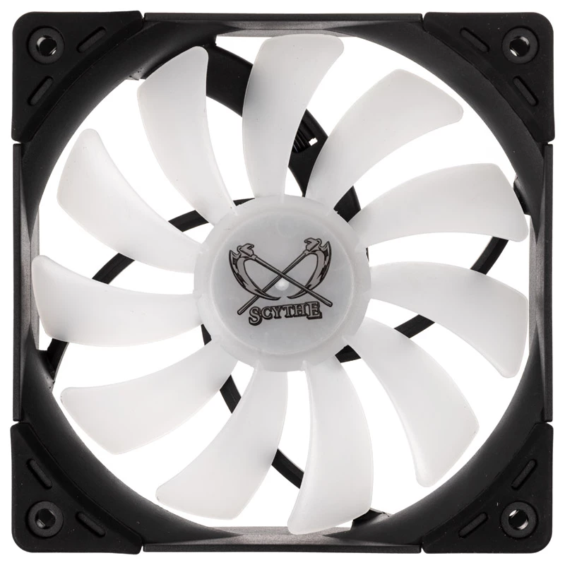 Kaze Flex 120 ARGB PWM 120x120x27 nero trasparente 1800 rpm