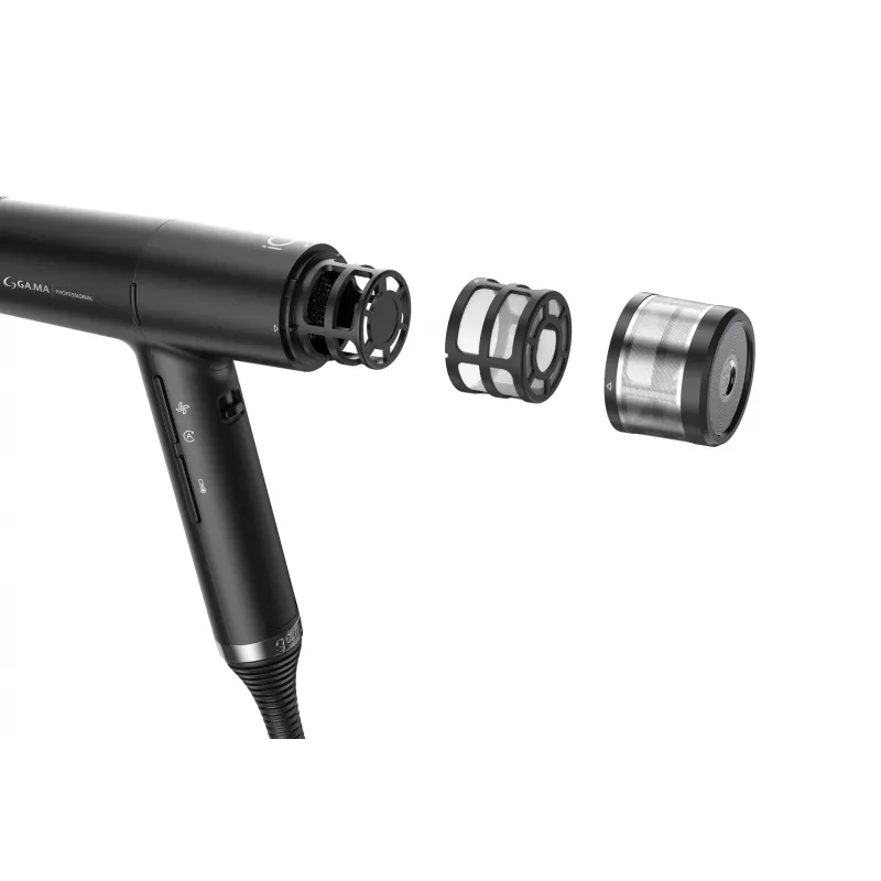 GA.MA PH6080.BK IQ3 Perfetto asciugacapelli 1600 W nero