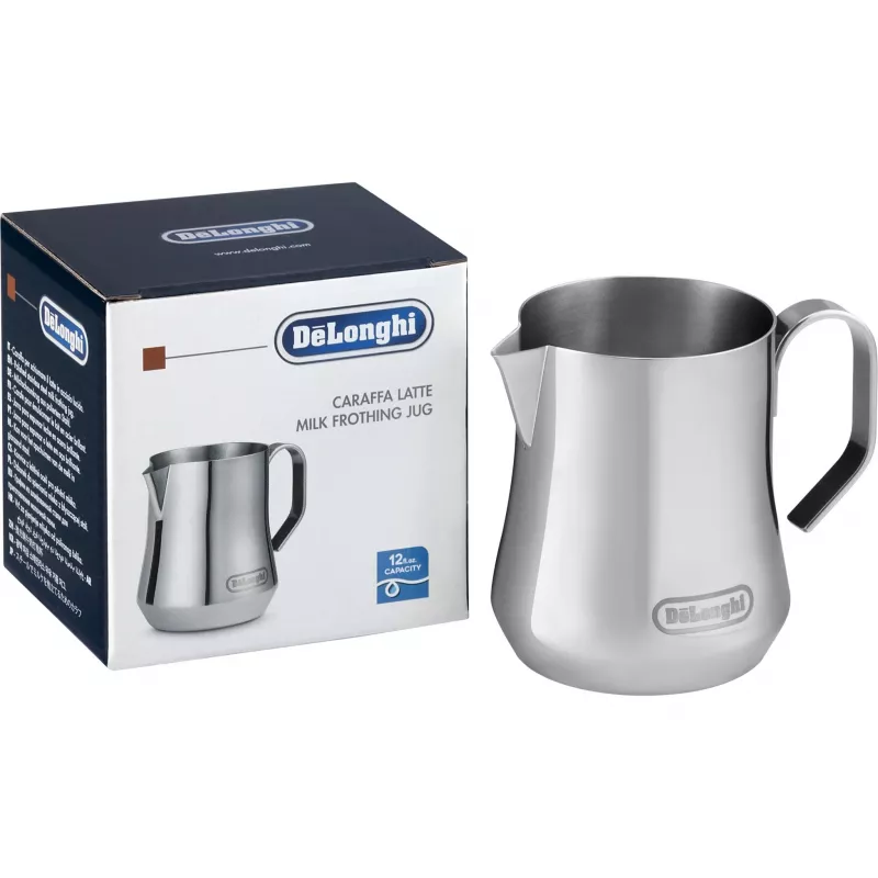 De'Longhi DLSC060 Bricco del latte in acciaio inox, 350 ml