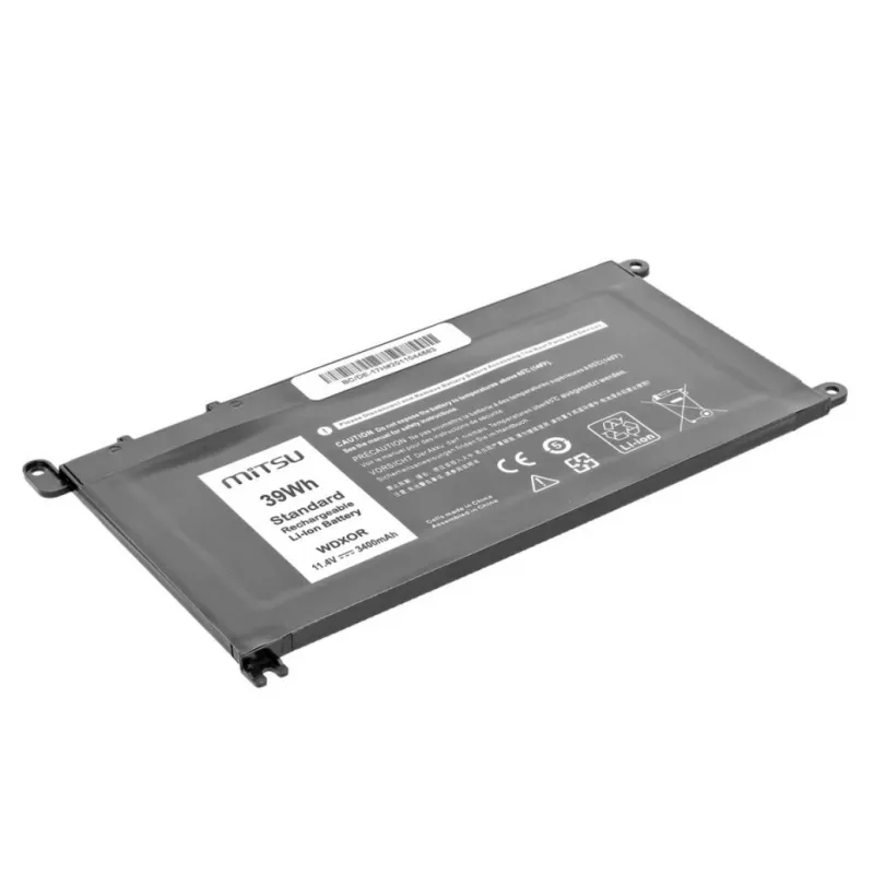 Batteria per DELL Vostro 14 (5468), Inspiron 15 (5568), 3400 mAh (39Wh), 11,4 Volt