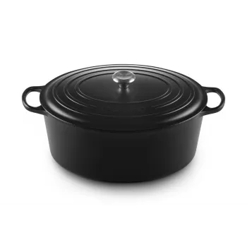 Le Creuset Signature 13,9 L ovale nero