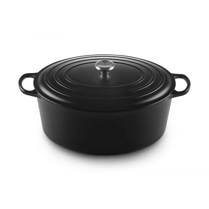 Le Creuset Signature 13,9 L ovale nero