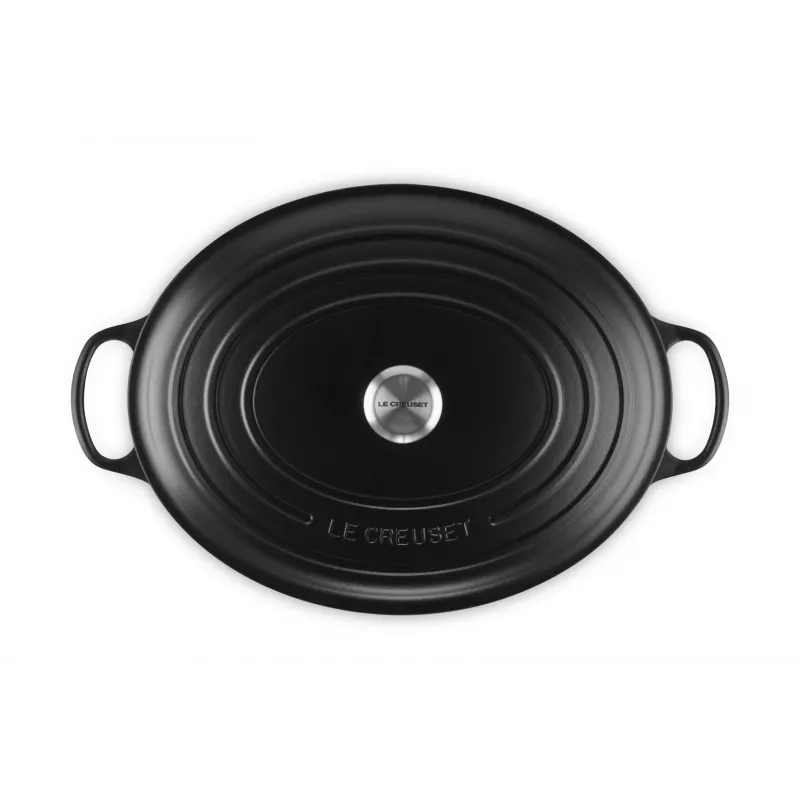 Le Creuset Signature 13,9 L ovale nero