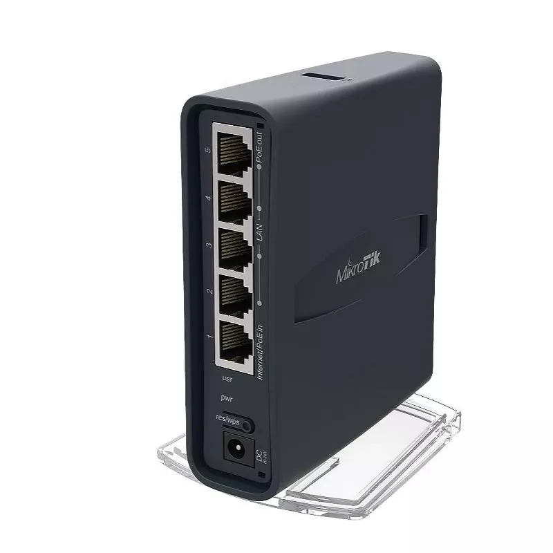 Mikrotik hAP ac lite tower nero Power over Ethernet (PoE)