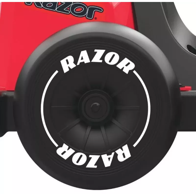 Razor Ground Force Elite - go-kart elettrico, nero e rosso