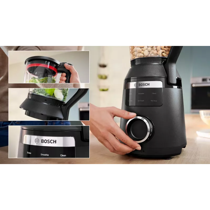 Bosch Serie 6 MMB6652B frullatore 2 L frullatore da tavolo 1800 W nero