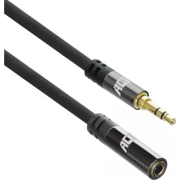 ACT cavo prolunga audio di alta qualità da 2 metri jack stereo 3,5 mm maschio – femmina (AC3615)