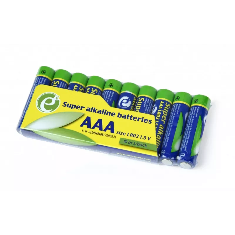 GEMBIRD batterie super alcaline AAA confezione da 10