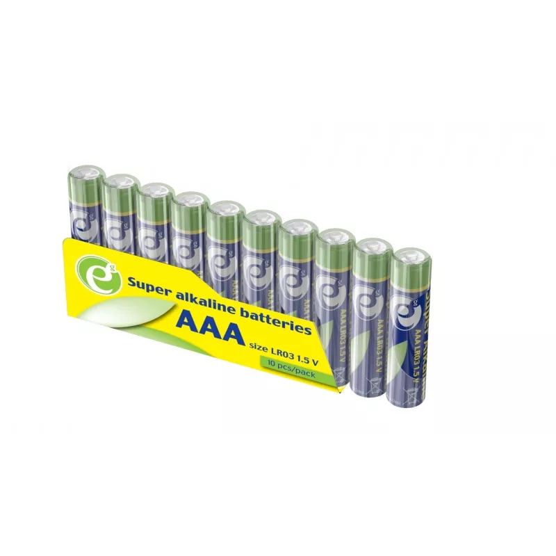 GEMBIRD batterie super alcaline AAA confezione da 10