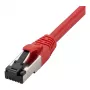 Synergy21 cavo patch RJ45, CAT8.1 2000MHz, 2m, rosso, S-STP(S/FTP), TPE/LSZH(SuperFlex), AWG26,