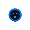 Adattatore da connettore femmina CEE rossa 16A 400V 5 poli a CEE blu 16A 230V 3P