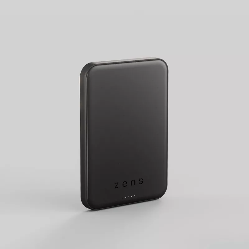 ZENS Pro 2 Semi Solid State Powerbank - Powerbank magnetica 5000 mAh compatibile con MagSafe e Qi2.2 25W (nero)