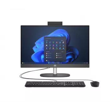 HP ProOne 245 G10 AiO Ryzen 7 77730U 23.8FHD IPS 250nits AG 16GB DDR4 3200 SSD512 Radeon Vega 8 Tastiera+Mouse Webcam 5Mpx + IR W11Pro Bianco 3Y OnSite