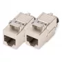 Digitus Modulo Keystone Cat.8.I schermato, senza attrezzi, con copri-polvere, 2 pezzi