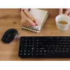A4Tech Fstyler FBK27C AS Tastiera silenziosa 2,4GHz+BT, nera