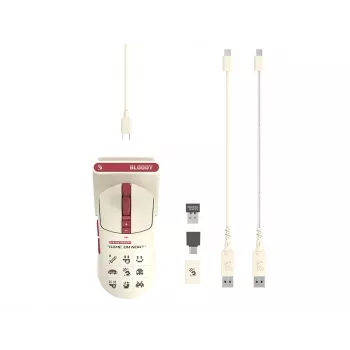 A4Tech 47743 Bloody R72 Ultra Duo Pixels rosso