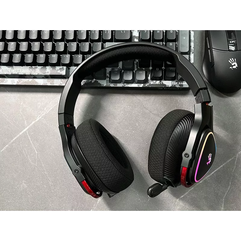 A4Tech 47751 Bloody MR710 Headset da gaming wireless RGB, nero