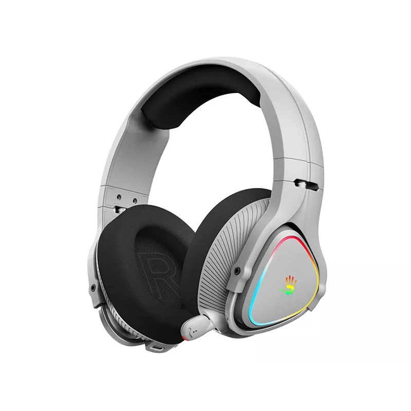 A4Tech 47752 Bloody MR710 Headset da gaming wireless RGB, grigio