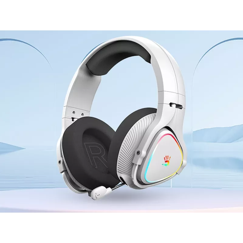 A4Tech 47752 Bloody MR710 Headset da gaming wireless RGB, grigio