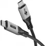 Goobay cavo USB-C, USB4 versione 2.0, 1 m, nero, argento (74775)