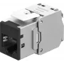 Goobay moduli Keystone RJ45 CAT 6A, STP, sottile, nero (77943)