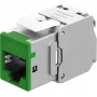 Goobay moduli Keystone RJ45 CAT 6A, STP, sottile, verde (77945)