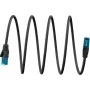 Goobay cavo patch CAT 6A ultra-flessibile U/UTP, nero (79185)