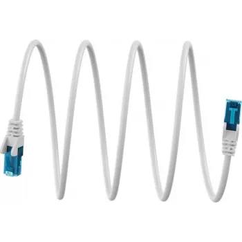 Goobay cavo patch CAT 6A ultra-flessibile U/UTP, bianco (79186)