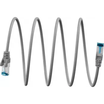 Cavo patch CAT 6A Ultra-Flexible S/FTP (PiMF) Goobay, grigio (79361)