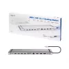 Docking station USB3.2 USB-C, 12 porte, PD